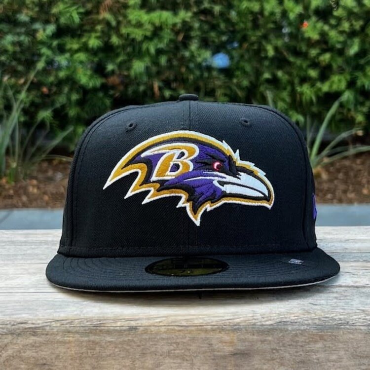 New Era Baltimore Ravens Black Team