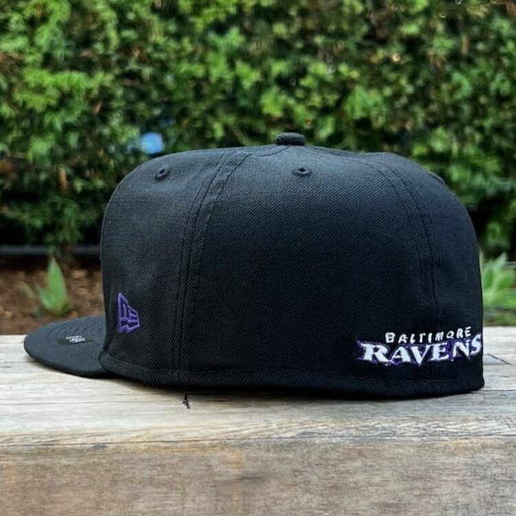 New Era Baltimore Ravens Black Team