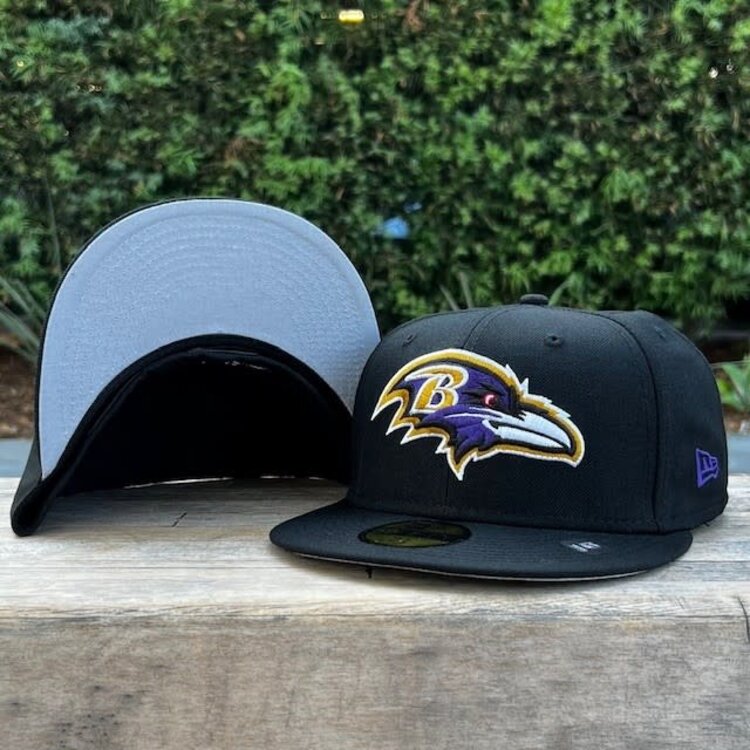 New Era Baltimore Ravens Black Team