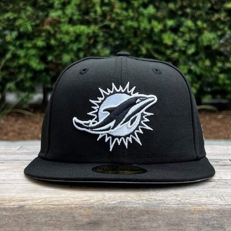 New Era Miami Dolphins Black White
