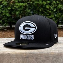 New Era Green Bay Packers Black White Gray UV