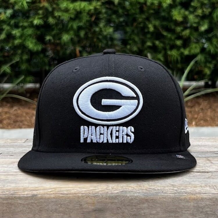 New Era Green Bay Packers Black White Gray UV