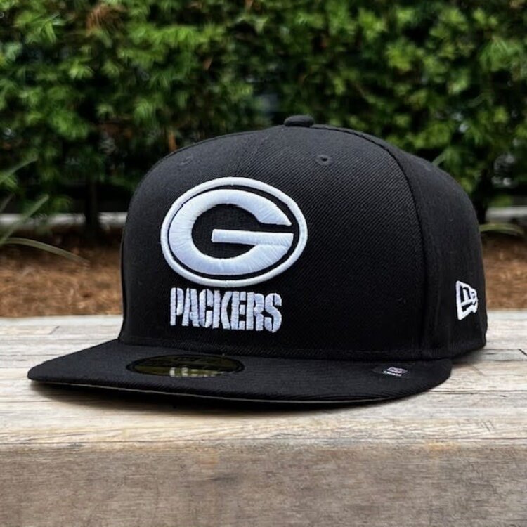 New Era Green Bay Packers Black White Gray UV
