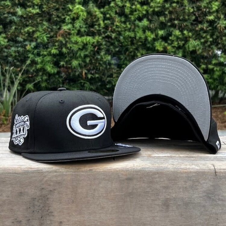 New Era Packers SB Sidepatch 5950 Black
