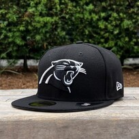 New Era Carolina Panthers 5950 Black White