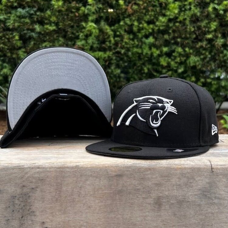 New Era Carolina Panthers 5950 Black White