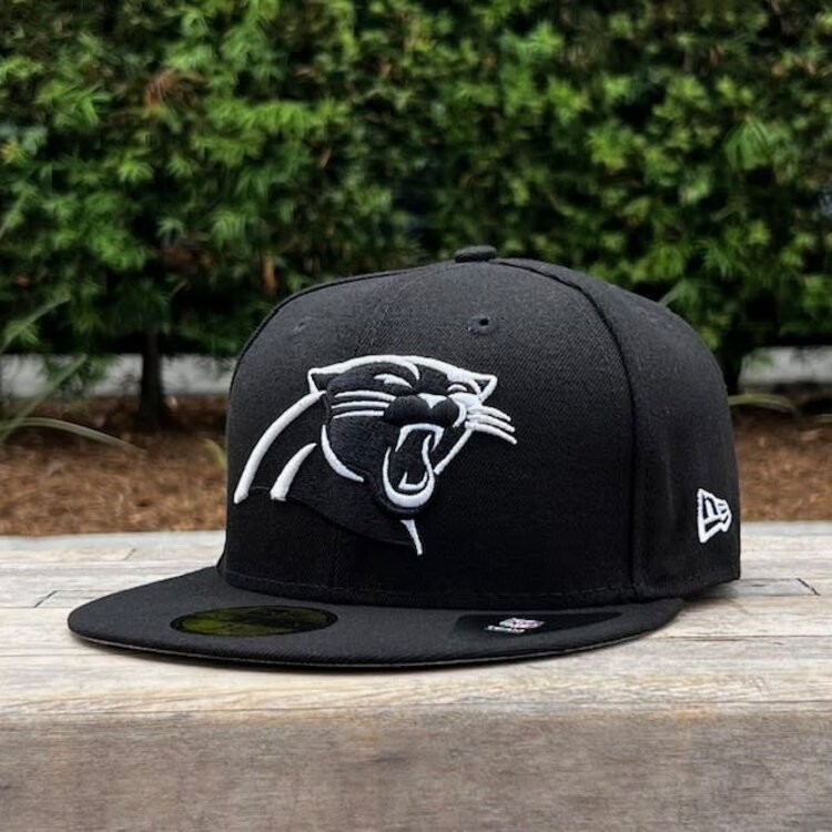 New Era Carolina Panthers 5950 Black White