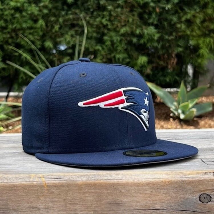 New Era New England Patriots Team Color Blue Fitted