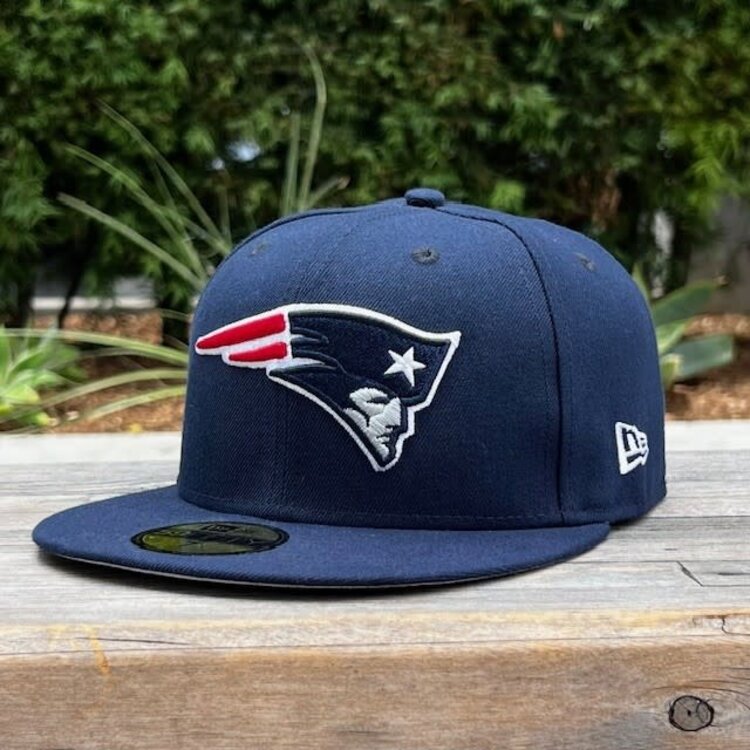 New Era New England Patriots Team Color Blue Fitted