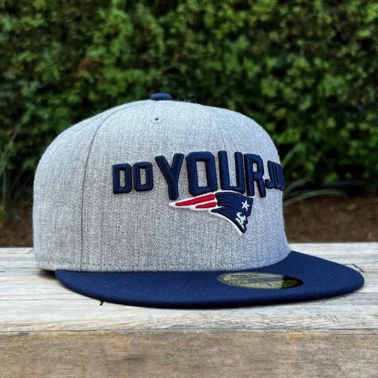 New Era New England Patriots 2018 Draft Heather Gray/Navy