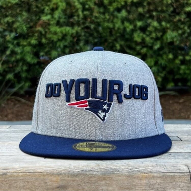 New Era New England Patriots 2018 Draft Heather Gray/Navy