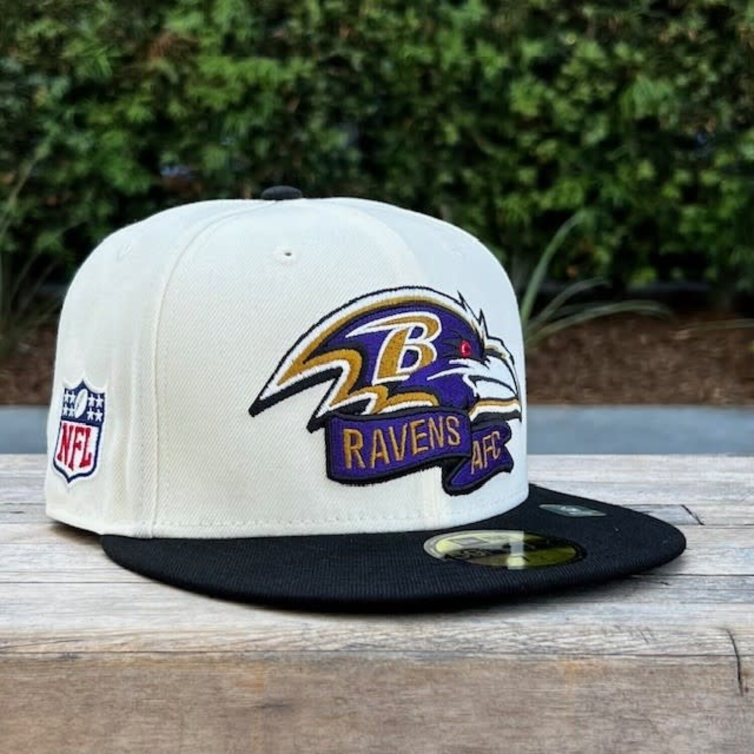 Ravens 2022 NFL Sideline Cream/Black - The Locker Room of Downey