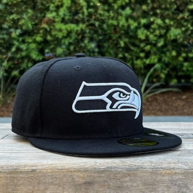 New Era Seattle Seahawks Black White