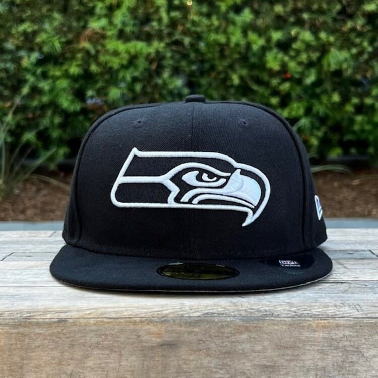 New Era Seattle Seahawks Black White