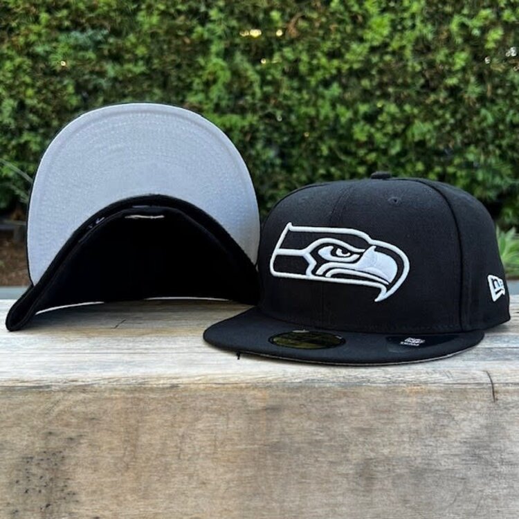 New Era Seattle Seahawks Black White