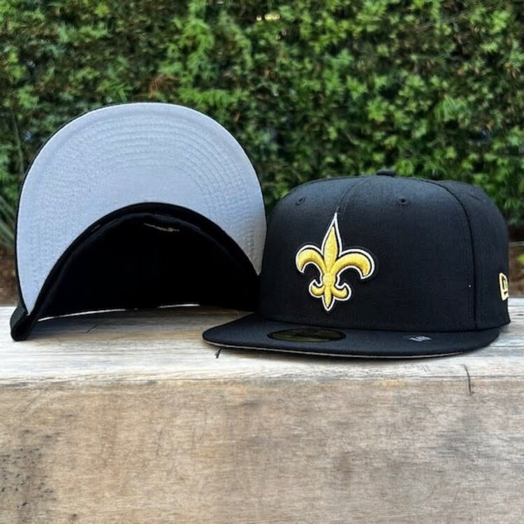 New Era New Orleans Saints Black Team