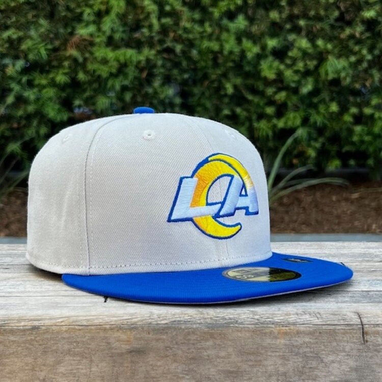 New Era Rams World Class Fitted Stone/Royal