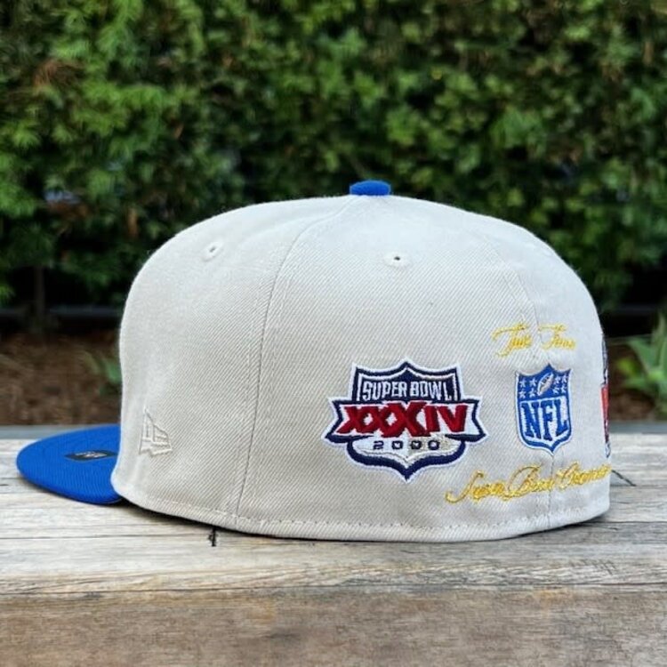 New Era Rams World Class Fitted Stone/Royal