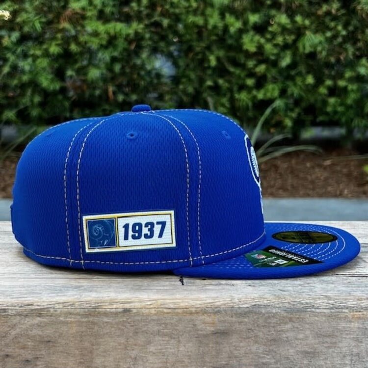 New Era Rams 19 Road Retro Skull