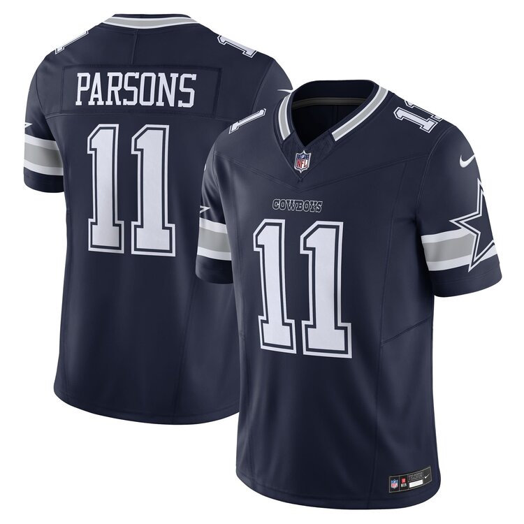 Nike Dallas Cowboys Micah Parsons #11 Nike Navy Vapor F.U.S.E. Limited Jersey