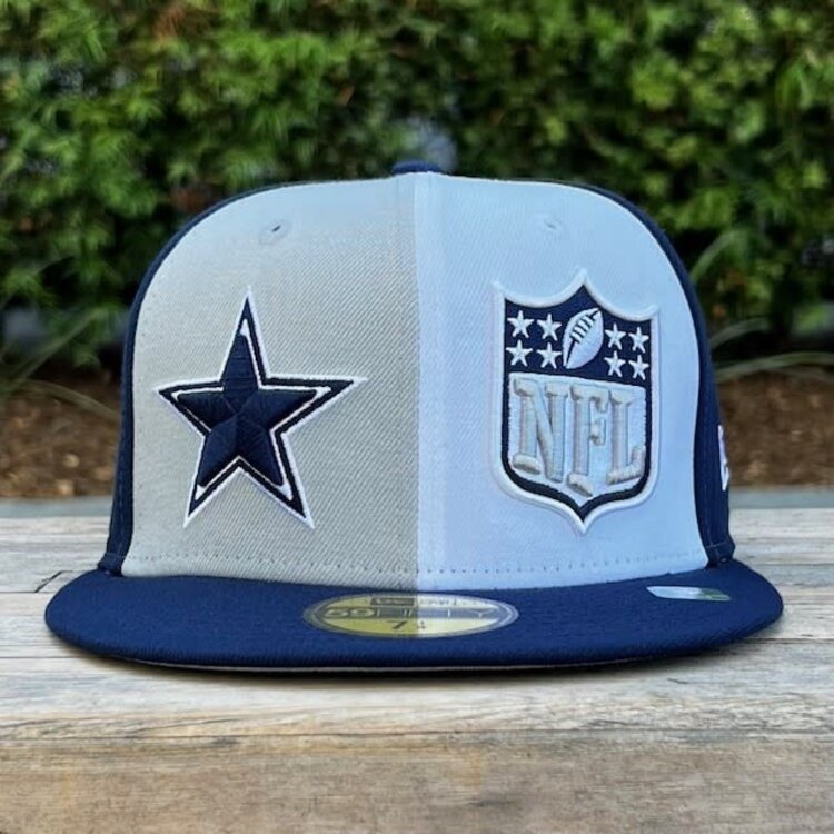 New Era Cowboys 2023 NFL Sideline Gray/White/Navy