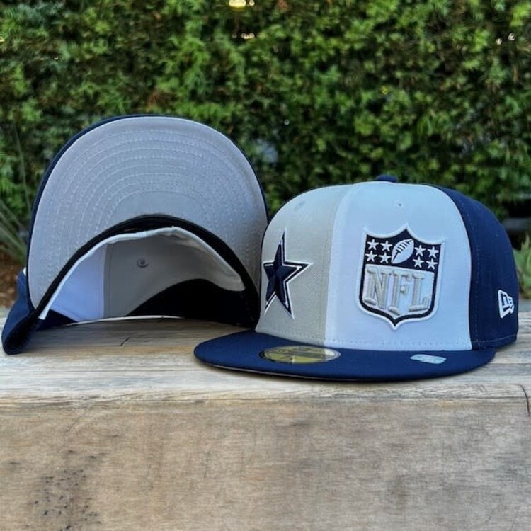New Era Cowboys 2023 NFL Sideline Gray/White/Navy