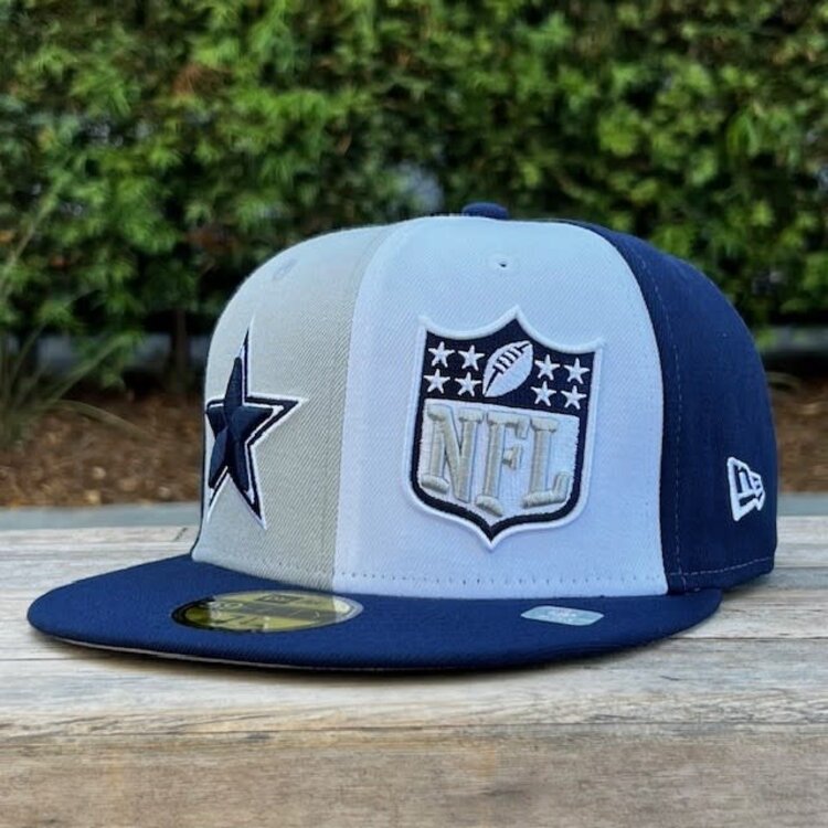 New Era Cowboys 2023 NFL Sideline Gray/White/Navy