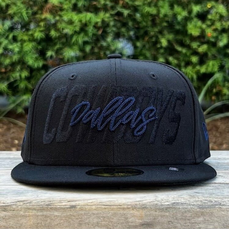 New Era Dallas Cowboys New Era 2022 NFL Draft Black Script