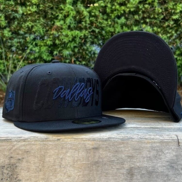 New Era Dallas Cowboys New Era 2022 NFL Draft Black Script