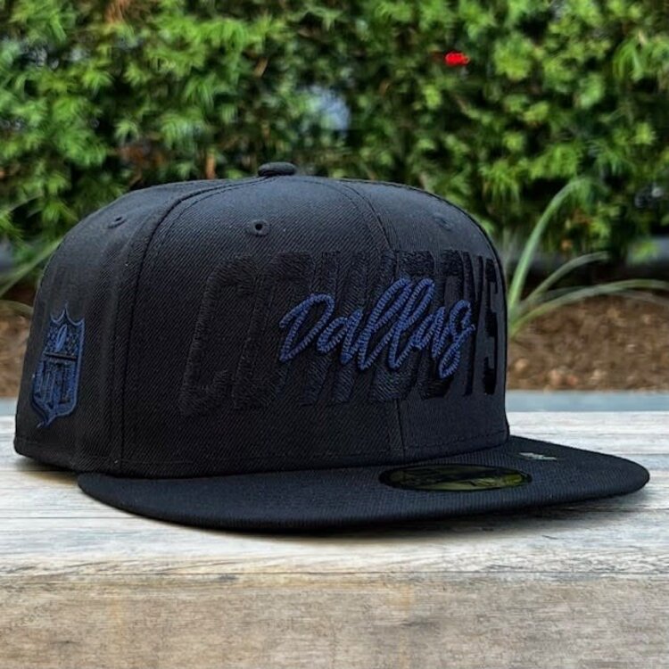New Era Dallas Cowboys New Era 2022 NFL Draft Black Script