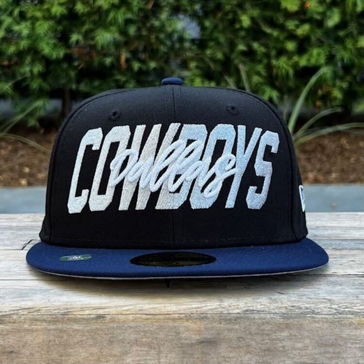 New Era Dallas Cowboys New Era 2022 NFL Draft Official On-Stage Black/Navy