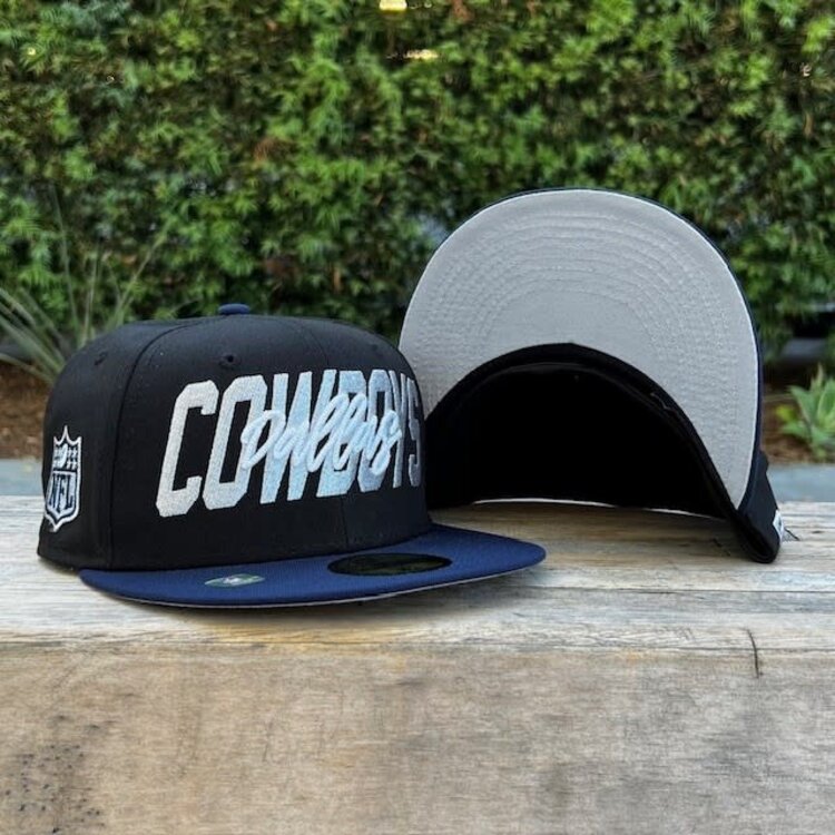 New Era Dallas Cowboys New Era 2022 NFL Draft Official On-Stage Black/Navy