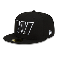 New Era Washington Commanders Black White