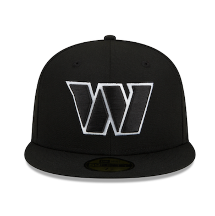 New Era Washington Commanders Black White