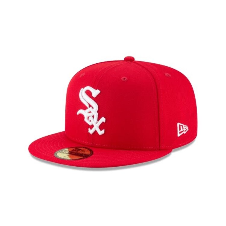 New Era White Sox Red White GrayUV