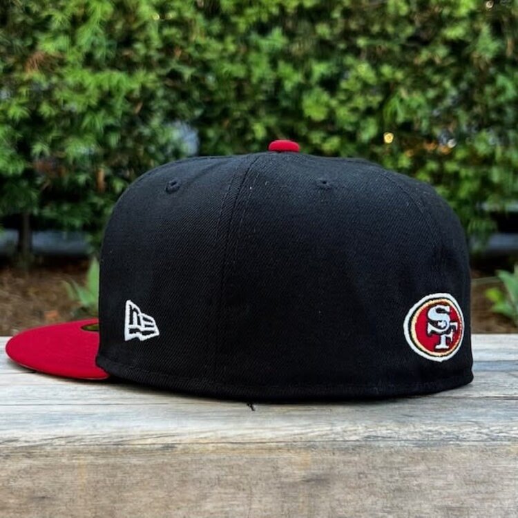 New Era SF 49ers New Era 2022 NFL Draft Official On-Stage Black/Red