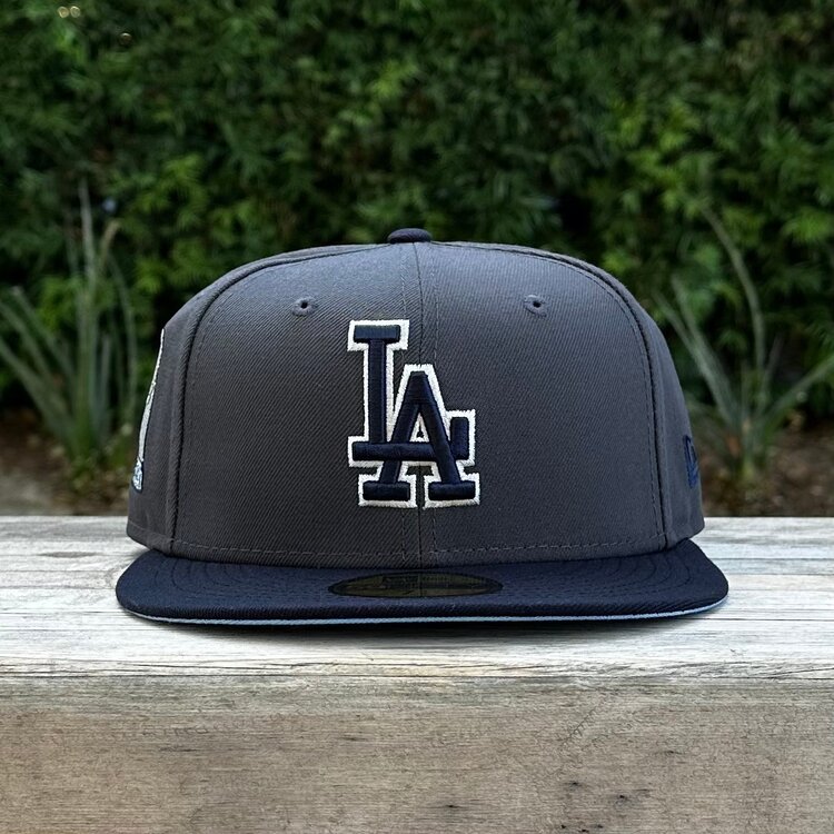New Era LA Graphite/Navy 2024 WS Trophy Light Blue UV