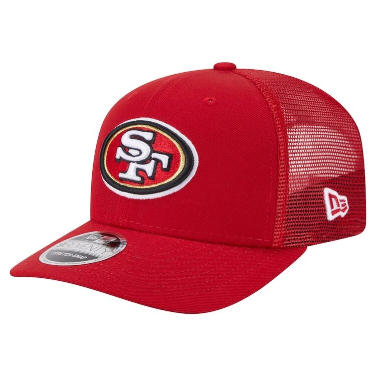 New Era 49ers Red Team Mesh 970 Stretch Snap Adjustable