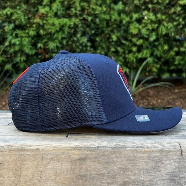 New Era Bears Navy Team Mesh 970 Stretch Snap Adjustable