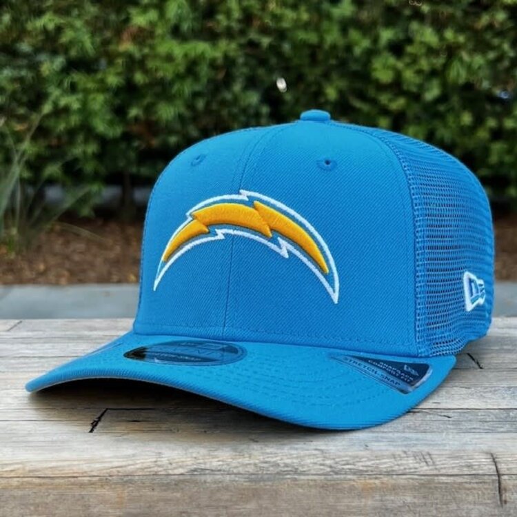 New Era Chargers Blue Team Mesh 970 Stretch Snap Adjustable