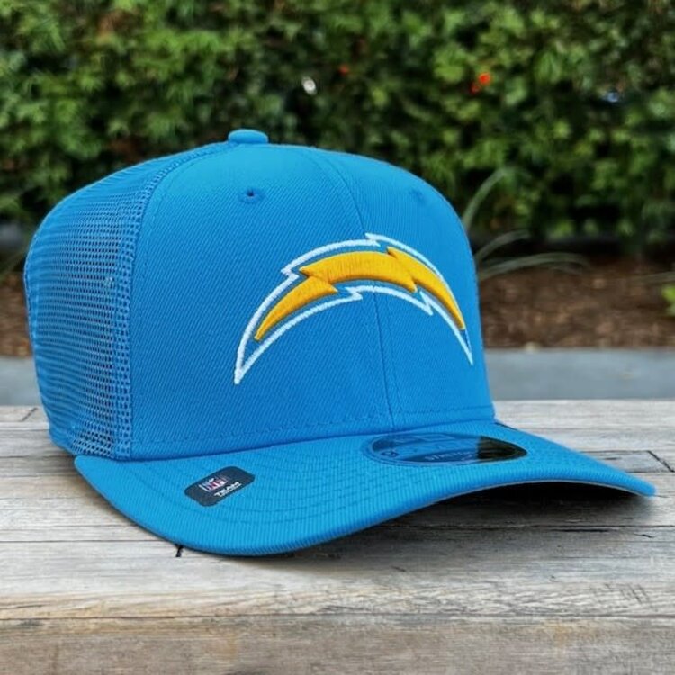 New Era Chargers Blue Team Mesh 970 Stretch Snap Adjustable