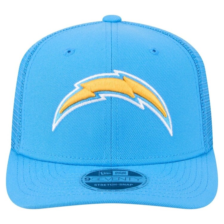 New Era Chargers Blue Team Mesh 970 Stretch Snap Adjustable
