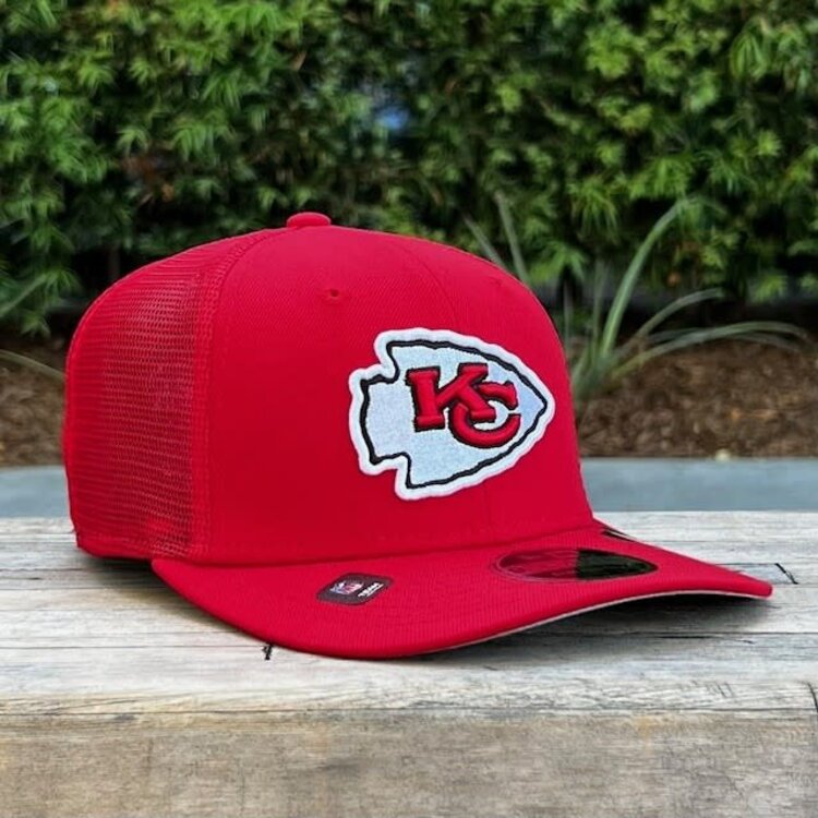 New Era Chiefs Red Team Mesh 970 Stretch Snap Adjustable