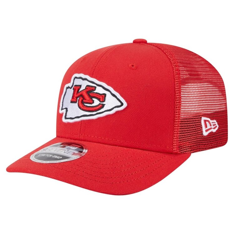 New Era Chiefs Red Team Mesh 970 Stretch Snap Adjustable