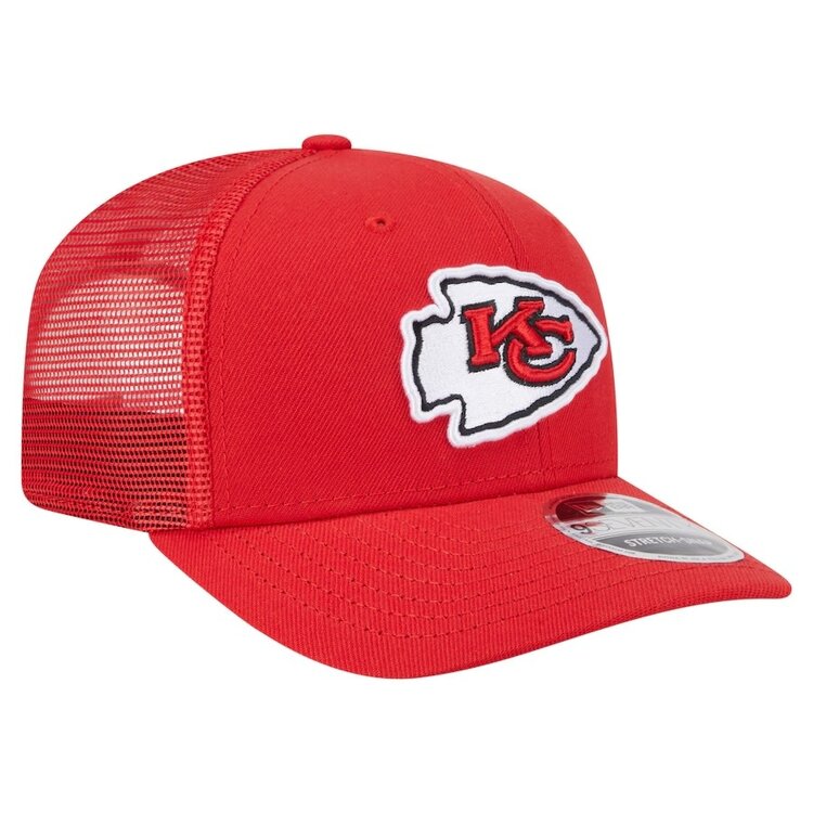 New Era Chiefs Red Team Mesh 970 Stretch Snap Adjustable