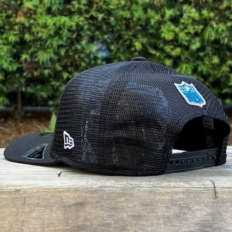 New Era Lions Black Team Mesh 970 Stretch Snap Adjustable