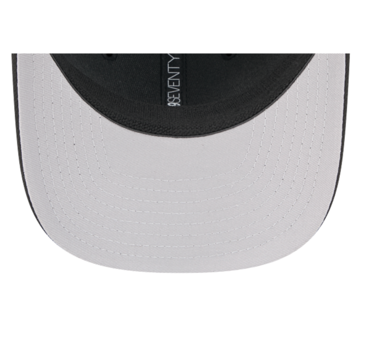 New Era Lions Black Team Mesh 970 Stretch Snap Adjustable