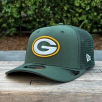 New Era Packers Green Team Mesh 970 Stretch Snap Adjustable