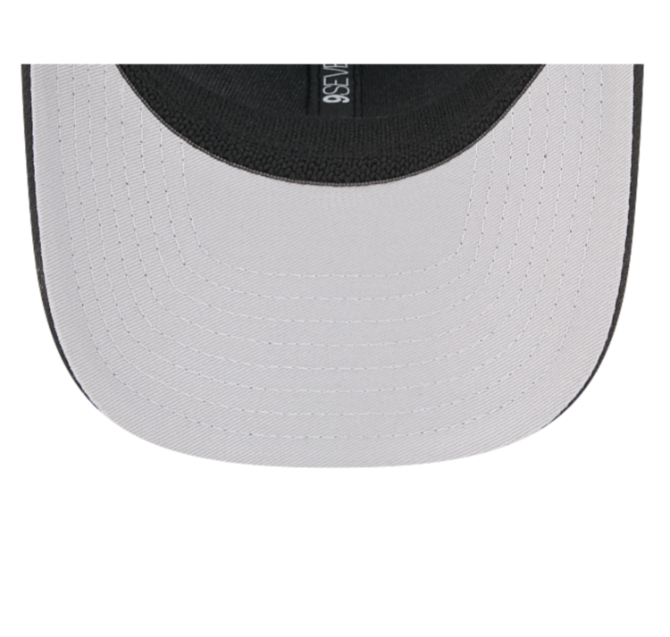 New Era Raiders Black Team Mesh 970 Stretch Snap Adjustable