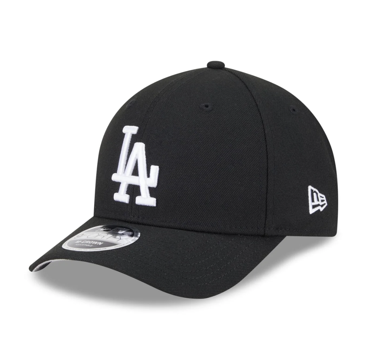 LA Dodgers Black White 940 M-Crown Adjustable - The Locker Room of